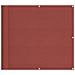 Paravento da Balcone Terracotta 90x800cm 100% Poliestere Oxford - Foto miniatura 1