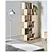 Libreria A 6 Ripiani Valdosa 190 Cm Marrone Chiaro - Foto miniatura 1