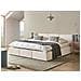 Letto Contenitore Bouclé Bousse 180 X 200 Cm Bianco Sporco - Foto miniatura 1