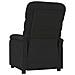 Poltrona Reclinabile in Tessuto Nero - Foto miniatura 5