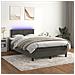 Letto a Molle con Materasso e LED Grigio Scuro 120x200 cm - Foto miniatura 2