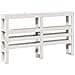 Letto Anziani con Testiera Bianco 150x200cm Legno Massello Pino - Foto miniatura 8