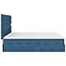 Struttura Letto Pouf con Materassi 180x200 cm Velluto - Foto miniatura 9