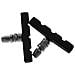 Pastiglie Freno V-brake Per Mountain Bike 70mm - Confezione Da 4, Gomma E Metallo - Foto miniatura 3