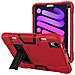 Custodia Per Ipad Mini 6 8.3"" Con Supporto E Alloggiamento Per Stilo Rosso - Foto miniatura 3