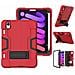 Custodia Per Ipad Mini 6 8.3"" Con Supporto E Alloggiamento Per Stilo Rosso - Foto miniatura 4