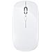 Tastiera Bluetooth Con Tasti Rotondi E Touchpad + Combo Mouse Bluetooth, Compatibile Con Ipad, Android E Altro White - Foto miniatura 2