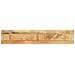 Piano per Tavolo 180x40x2,5cm Rettangolare Legno Massello Mango - Foto miniatura 5