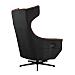 Magus Divano da gaming Sedia tappezzata Nero - Foto miniatura 6