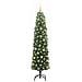 Albero di Natale artificiale con 300 LED Verde 180 cm - Foto miniatura 3