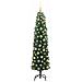 Albero di Natale artificiale con 300 LED Verde 180 cm - Foto miniatura 4