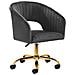 sedia girevole QS-OF212G grigia - Foto miniatura 1