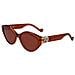 Occhiali Liujo Lj767sr-216. Occhiali Da Sole, Colore Marrone. Donna. - In ordine - Foto miniatura 4