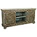 Credenza In Legno Verde 165x45x76 - Foto miniatura 1