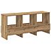 Scaffale per riviste Rovere artigianale 102 x 30 x 45 cm - Foto miniatura 1