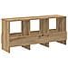 Scaffale per riviste Rovere artigianale 102 x 30 x 45 cm - Foto miniatura 8
