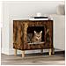 Casa per Gatti Rovere fumé 51 x 30 x 52 cm Legno multistrato - Foto miniatura 2
