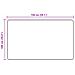 Runner Tappeto MARSA Beige 100 x 150 cm Poliestere e PVC - Foto miniatura 7
