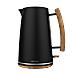 01479 bollitore elettrico 1,7 L 3000 W Nero, Legno - Foto miniatura 1