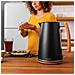 01479 bollitore elettrico 1,7 L 3000 W Nero, Legno - Foto miniatura 5