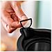 01479 bollitore elettrico 1,7 L 3000 W Nero, Legno - Foto miniatura 7