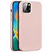 Grit Custodia In Pelle Per Iphone 14 Plus, Elegante Cover In Pelle Sintetica (compatibile Con Magsafe), Rosa - Foto miniatura 1