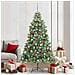 Albero di Natale artificiale 300 LED Bianco caldo PVC e Metallo - Foto miniatura 2