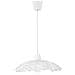 Lampadario moderno da interno cm 42 bianco con decoro - Foto miniatura 6