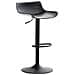 Sgabello Alto Bar Aveiro In Polipropilene I Sgabello Cucina Girevole A 360° Dal Design Moderno I Sedia Penisola Regolabile 57-78 CM Nero - Foto miniatura 1