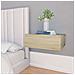 Comodini Pensili 2pz Rovere Sonoma 40x30x15cm Legno Multistrato - Foto miniatura 1