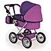 13012 Passeggino Per Bambole Alla Moda Porpora Con Fata - Foto miniatura 2