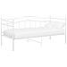 Telaio Divano Letto Bianco in Metallo 90x200 cm - Foto miniatura 1