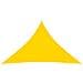 Parasole A Vela Oxford Triangolare 3x3x4,24 M Giallo - Foto miniatura 1