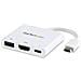 Adattatore Multifunzione USB-C a HDMI 4k con Power Delivery e porta USB-A - Bianco - Adattatore da viaggio USB Type-C a HDMI - Foto miniatura 2