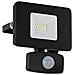 Lampada LED Sensore Parete Esterna Faedo 3 10W 11x5x13,5 cm Nera - Foto miniatura 2