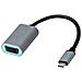 Metal C31METALVGA60HZ USB-C 3.1 Grigio cavo di interfaccia e adattatore - Foto miniatura 3