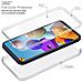 Custodia Compatibile Con Samsung Galaxy A21s In Transparente - 360° Full Body Copertura Protettiva - Protezione Anteriore E Posteriore, Protezione A Tutto Tondo Con Protezione Del Display - Foto miniatura 2