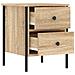 Comodino Rovere Sonoma 40x42x50 Cm In Legno Multistrato - Foto miniatura 6