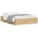 Giroletto Cassetti Rovere Sonoma 120x190 Cm Legno Multistrato - Foto miniatura 2