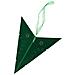 Set Di 2 Stelle Led Carta Verde Smeraldo 45 Cm Motti - Foto miniatura 3