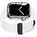 Cinturino Per Apple Watch 42/44/45mm Sport Con Chiusura Magnetica, Bianco - Foto miniatura 4