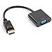 AD-0002-BK cavo e adattatore video 0,2 m VGA (D-Sub) DisplayPort Nero - Foto miniatura 1