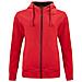 Classic Hoody Full Zip Lady Rosso M - Foto miniatura 1