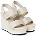 Wedge Sandal Webbing Sandali Sintetico Scarpe Donna Beige Eu 40, Yw0yw01360 0f4 - Foto miniatura 1