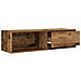 Mobili Porta TV 2 pz Legno Antico 100x31x25,5 cm in Truciolato - Foto miniatura 7