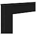 Cornice per Camino Rovere Nero 100x20x100 cm in Truciolato - Foto miniatura 7