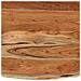 Piano Bagno 60x60x3,8 Cm Quadrato Legno Massello Di Acacia - Foto miniatura 2