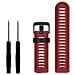 Bracciale Per Garmin Fenix 3 Hr / 6x Gps / 5x Sapphire /descent Mk1 Red - Foto miniatura 1