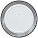 Lampada da soffitto  Flush Mount Nera Ø 30 cm in Tessuto con attacco E27 - Foto miniatura 6