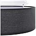 Lampada da soffitto  Flush Mount Nera Ø 30 cm in Tessuto con attacco E27 - Foto miniatura 8